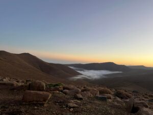 high atlas mountain with nomads